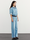 BASIC FIT DENIM SHIRT 2133