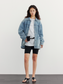 VINTAGE LOOK DENIM JACKET 2123