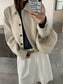 VEGAN LEATHER COCOON JACKET 2459