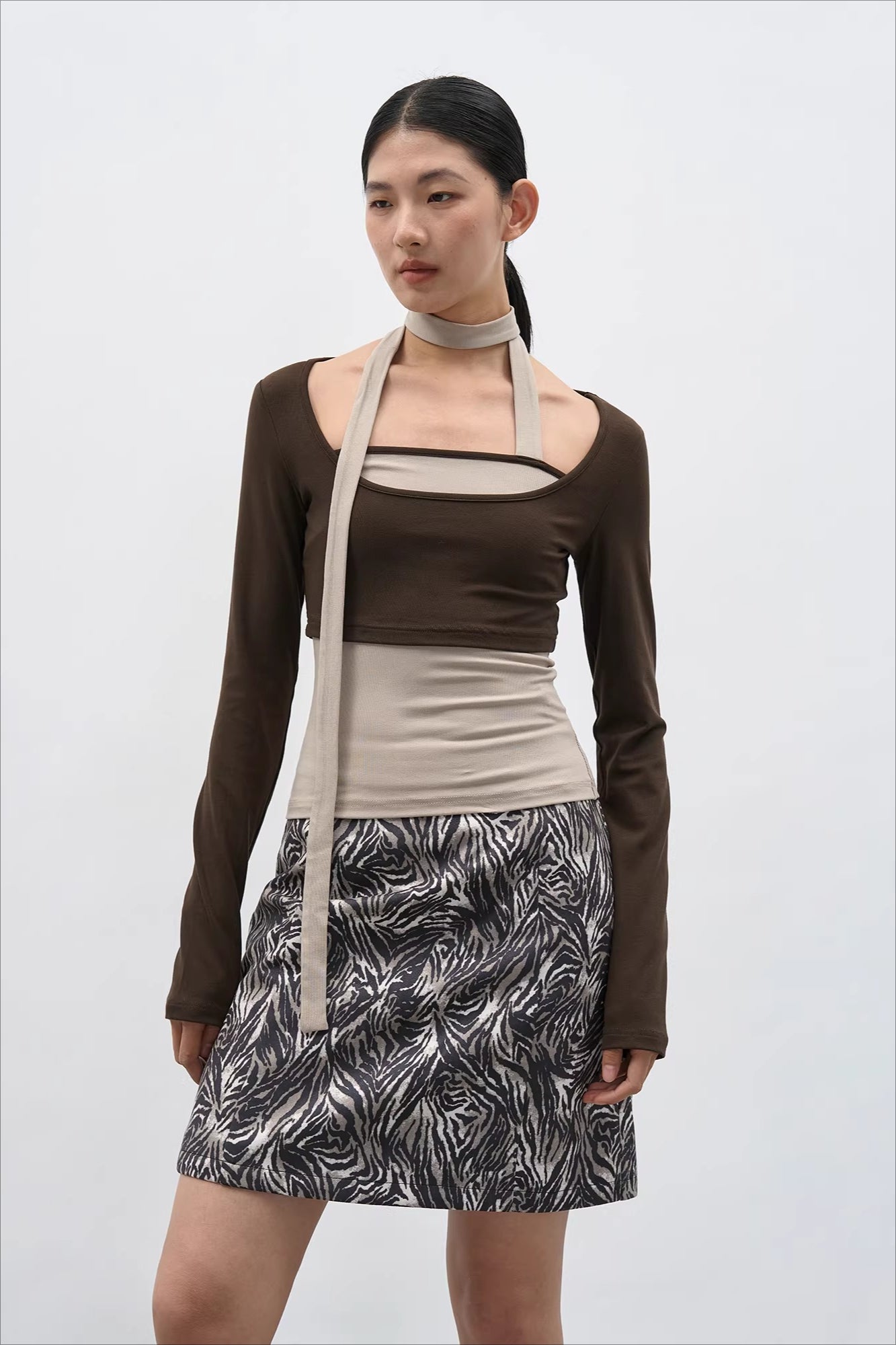 ニュアンスレイヤータイトップス 2289