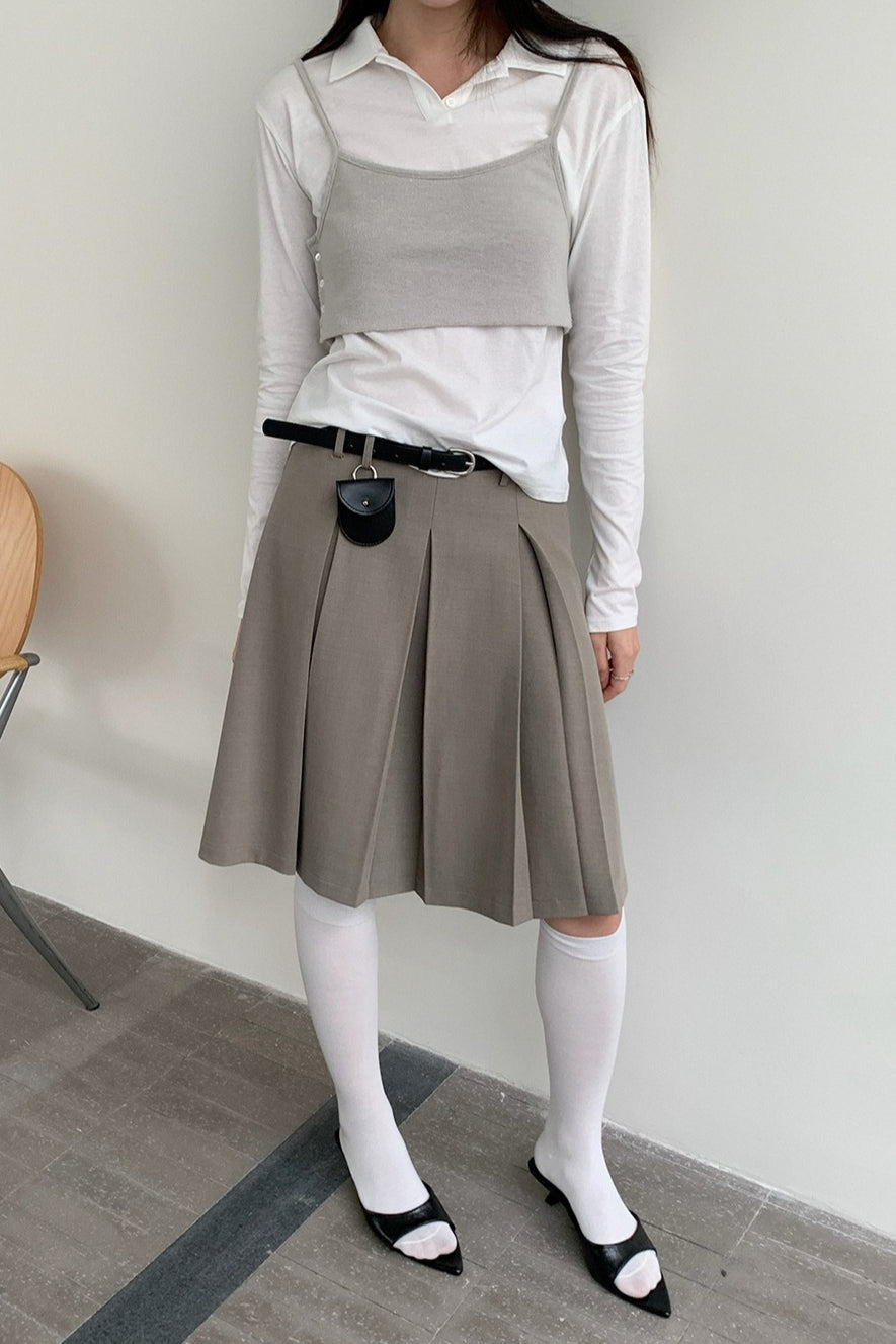 POLO COLLAR COTTON TEE 2299