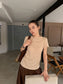 MINIMAL MOCK NECK TOP 2484