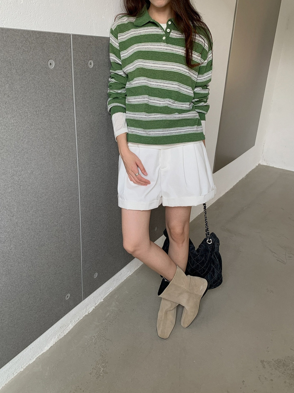RETRO POLO SWEATER 2449