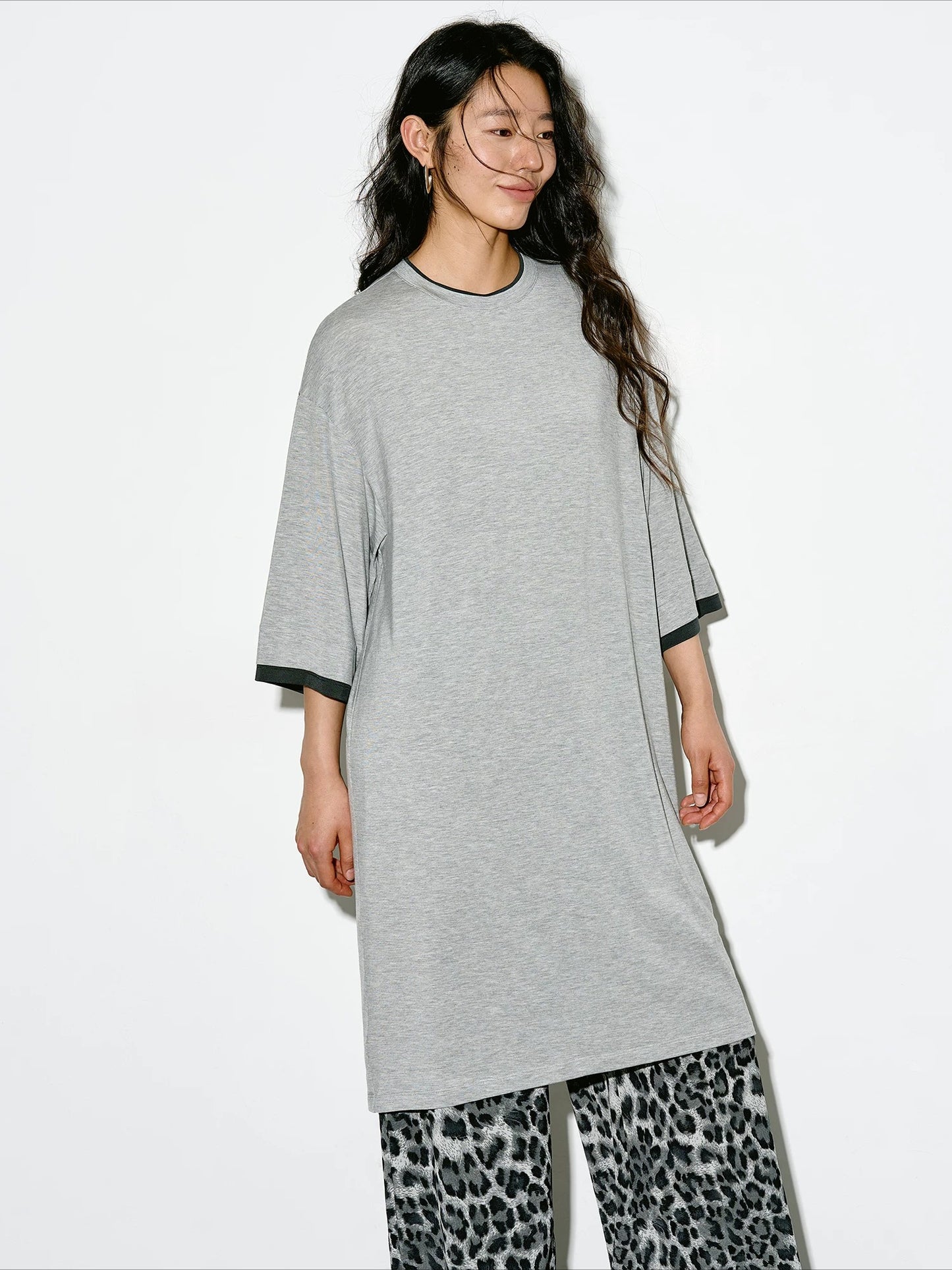 ニュアンスロングTシャツ2359