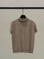HALF-SLEEVE TURTLENECK KNIT 2126