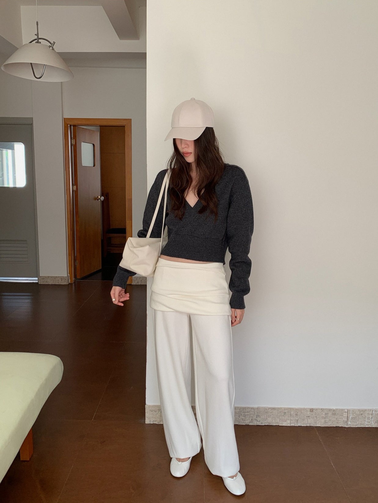 LAYERED KNIT JOGGERS 2466
