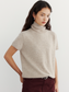 HALF-SLEEVE TURTLENECK KNIT 2126