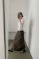 WRAP DETAIL LONG SKIRT 2308