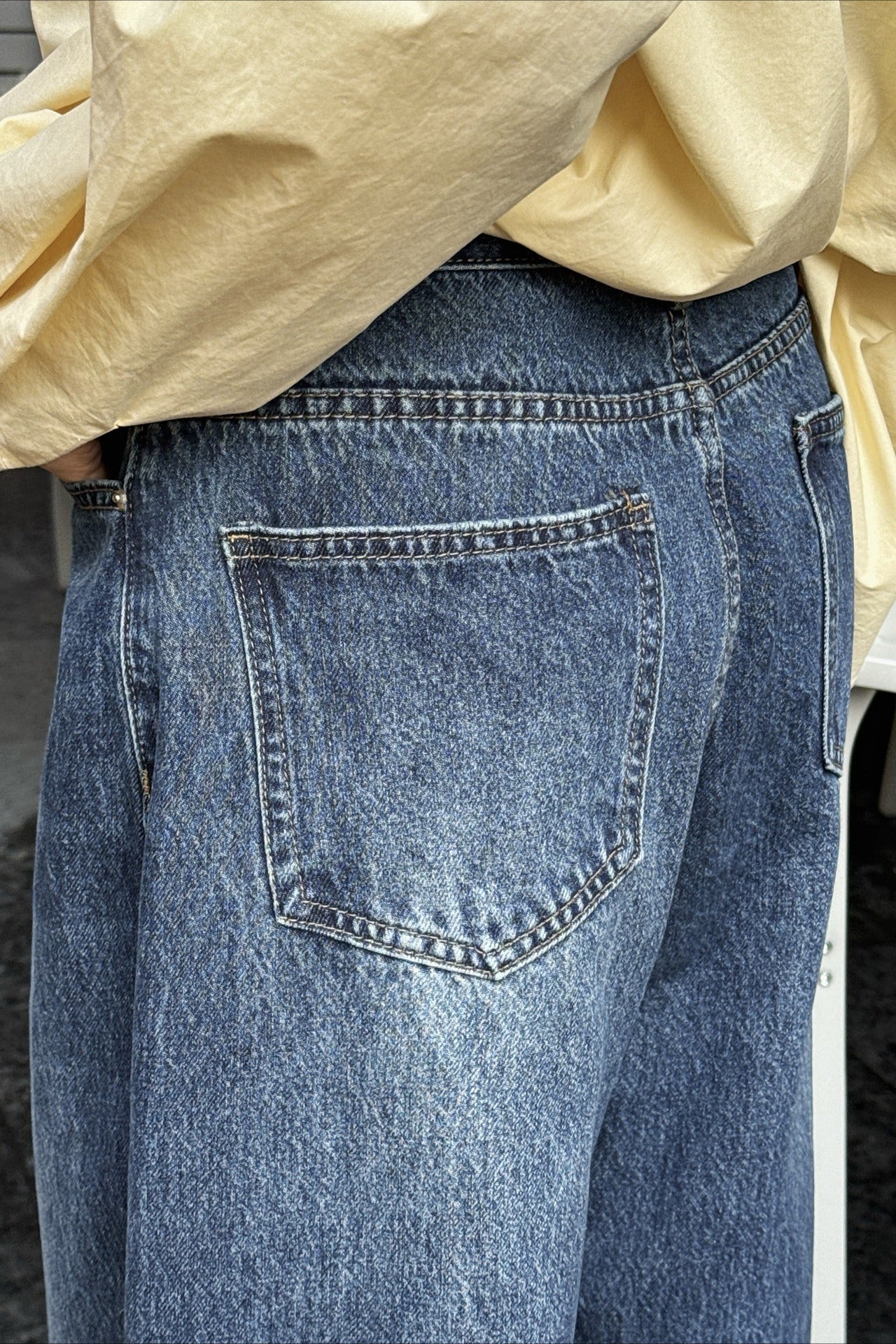 ライトワイドデニムパンツ 2274