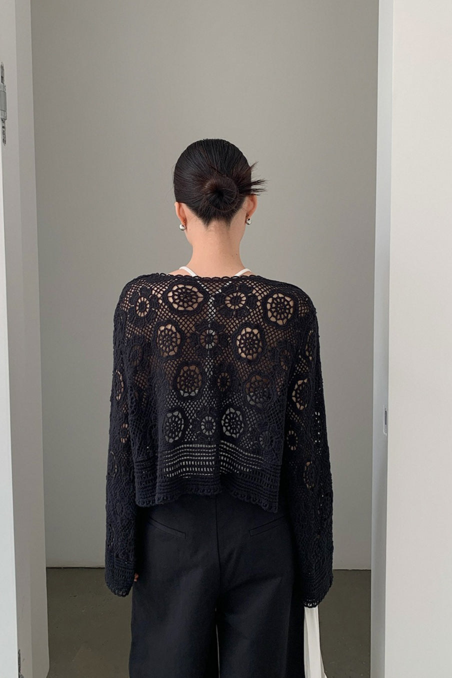 CROCHET LACE CARDIGAN 2315