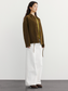 SUEDE HEM LOOP TIE JACKET 2132