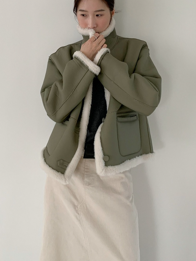 フェイクムートンジャケット 2203