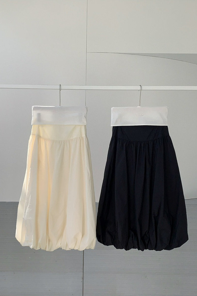 GATHER PUFF SKIRT 2300