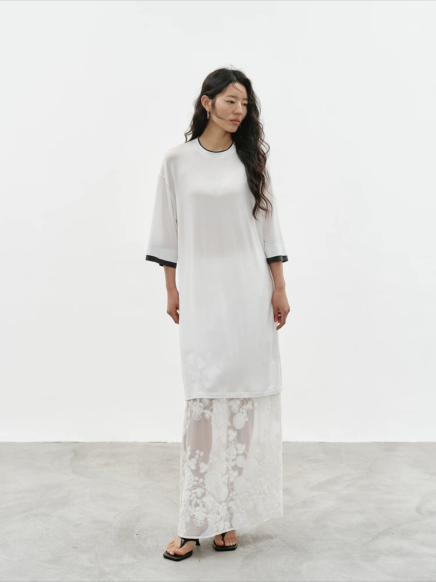 ニュアンスロングTシャツ2359 – gypsophila