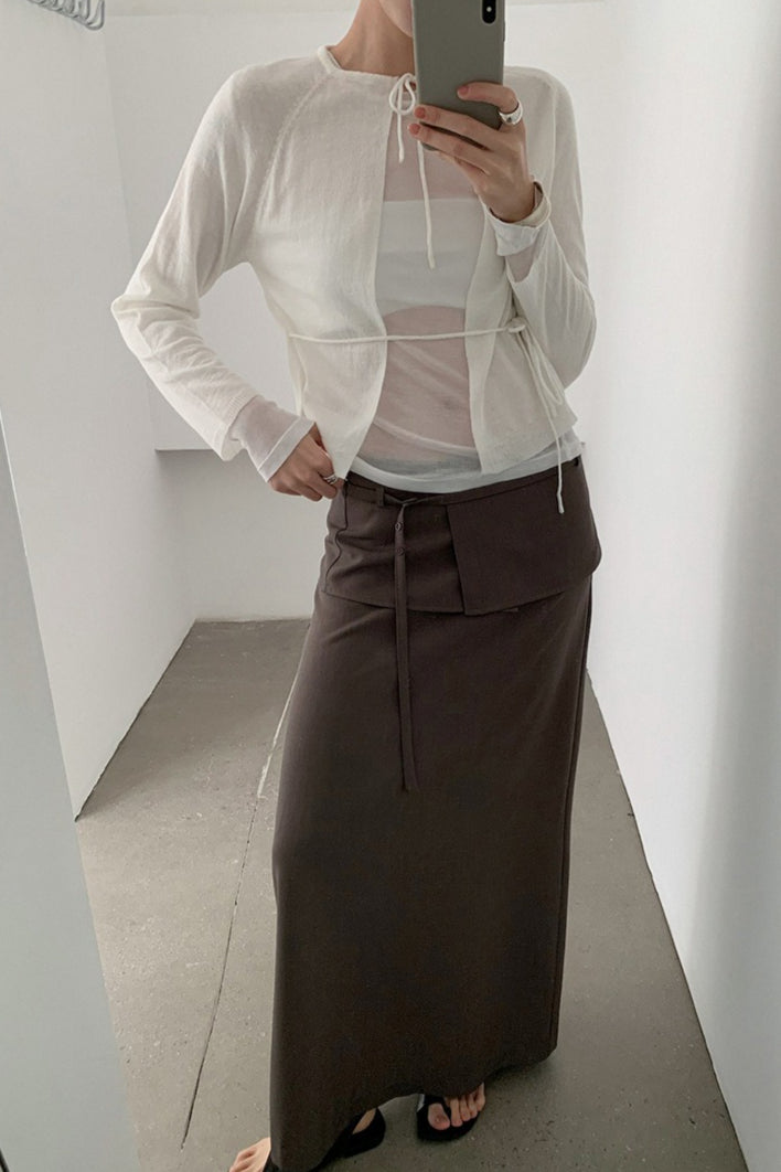 2WAY SHEER CARDIGAN 2303