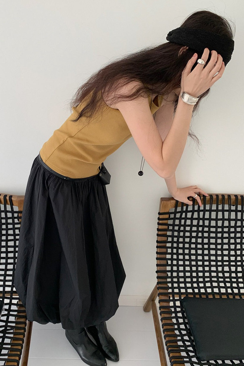 GATHER PUFF SKIRT 2300