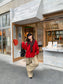 SCARF ACCENT SWEAT 2481