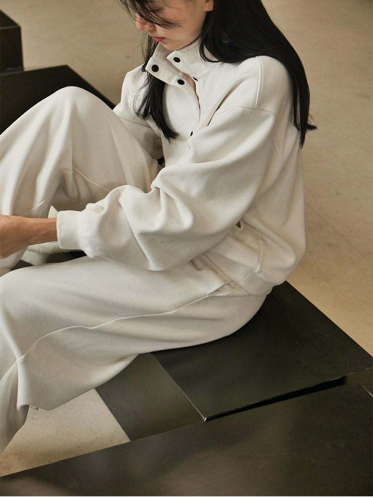 スタンドカラープルオーバー 2197