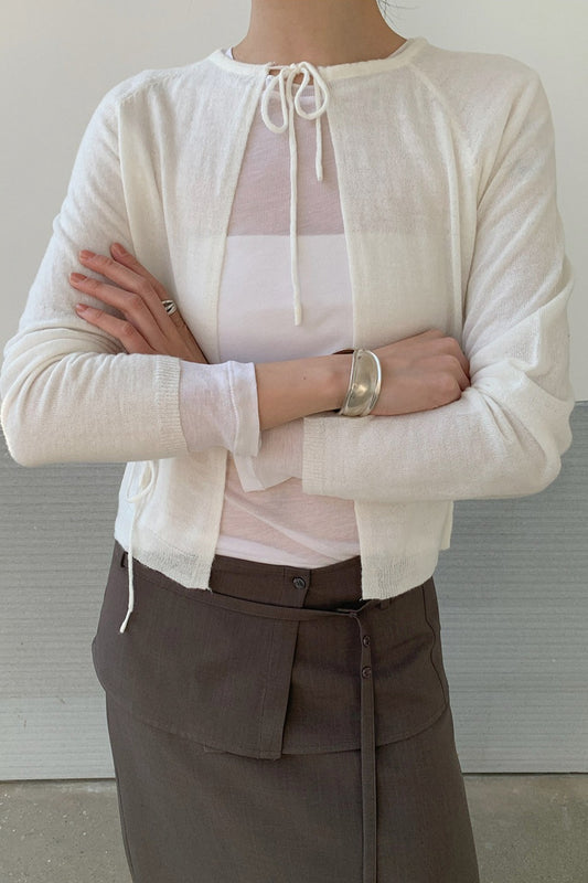 2WAY SHEER CARDIGAN 2303