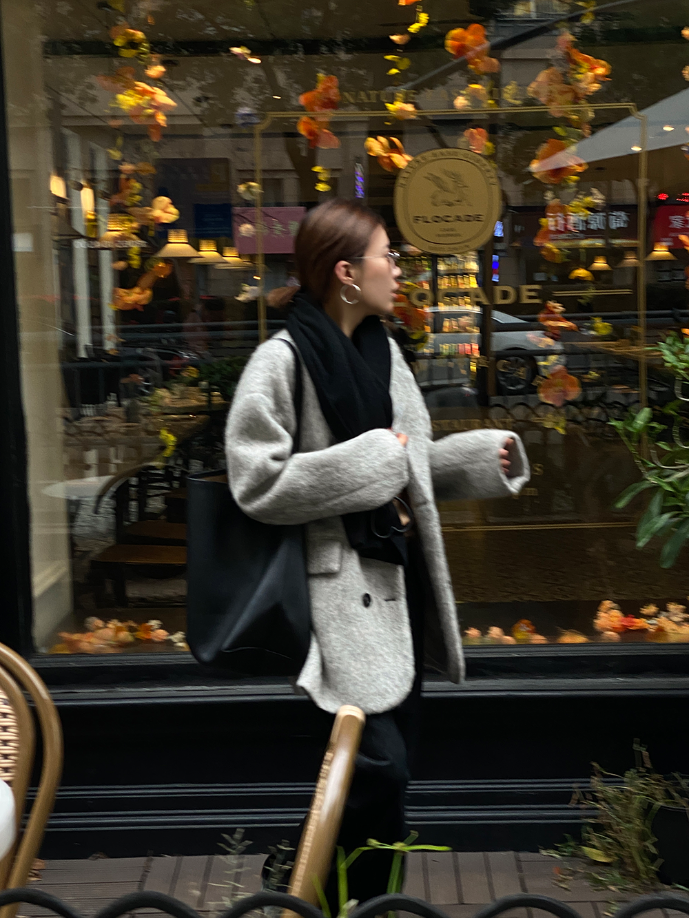 ミドル丈オーバーサイズシャギーコート ミドル丈オーバーサイズシャギーコート 1227 – gypsophila