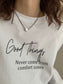 Good thingsコットンロゴTシャツ 0910